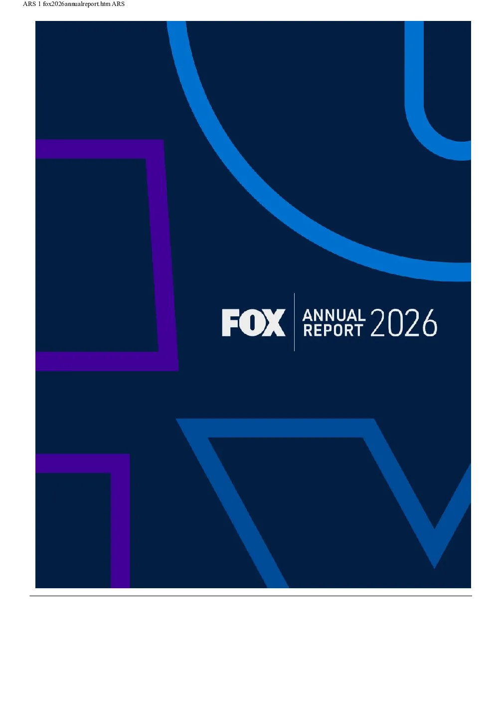 福克斯公司-B 2025年度报告