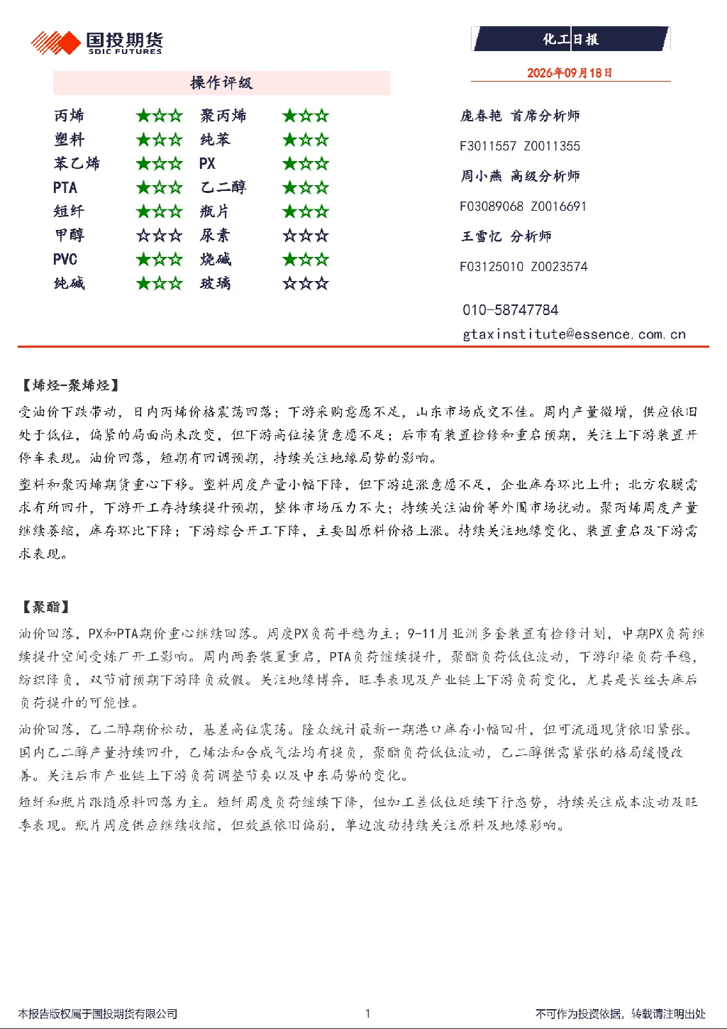 化工日报