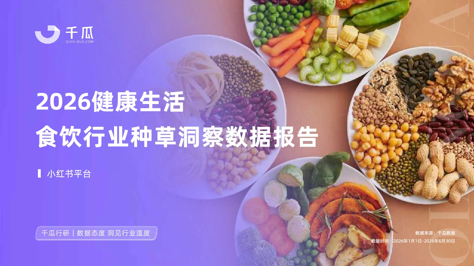2026健康生活食饮行业小红书种草洞察数据报告