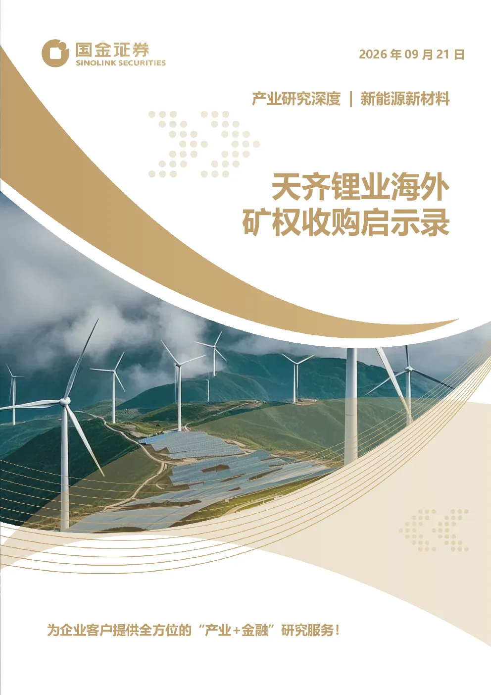 新能源新材料产业研究深度：天齐锂业海外矿权收购启示录