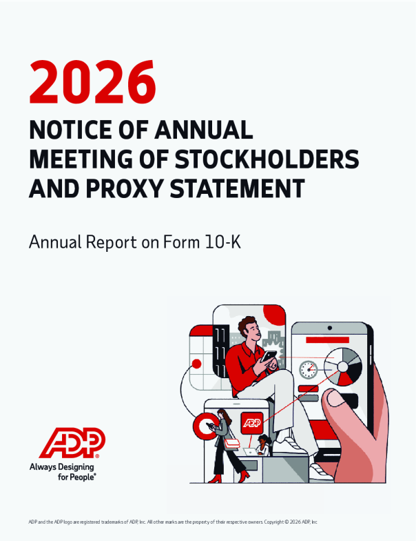 自动数据处理 2025年度报告