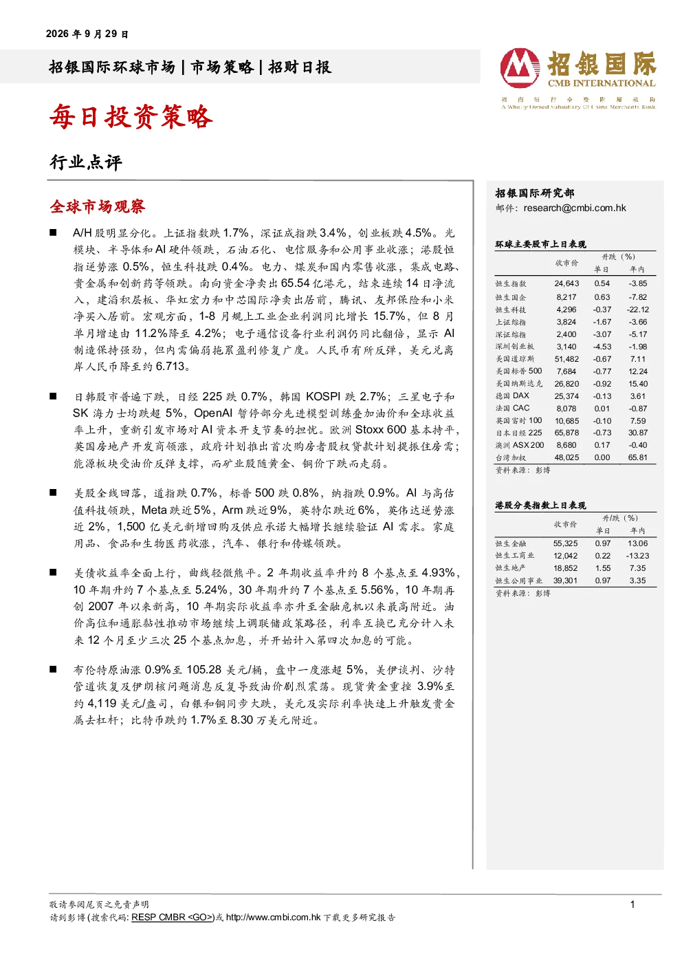 招财日报