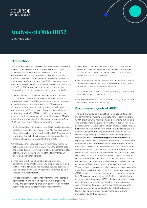 
俄亥俄州HB52分析