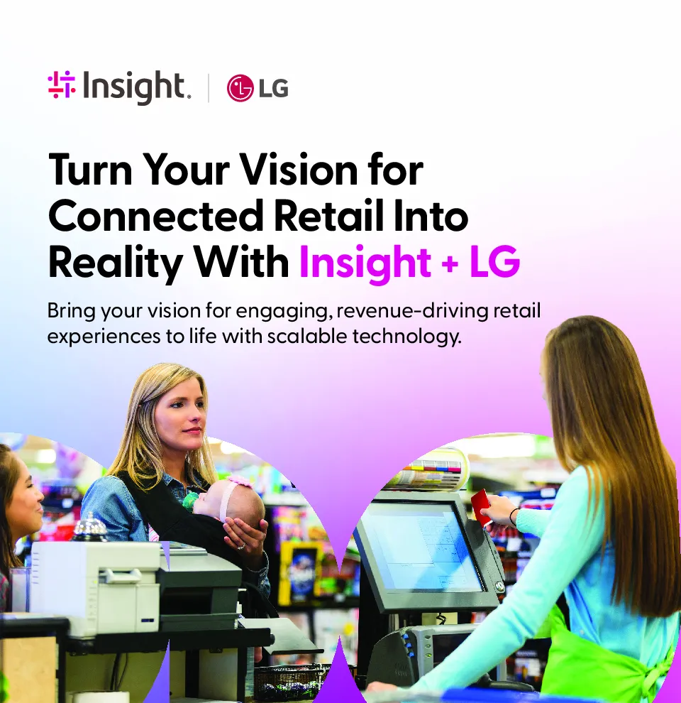 通过Insight+LG将您对互联零售的愿景变为现实