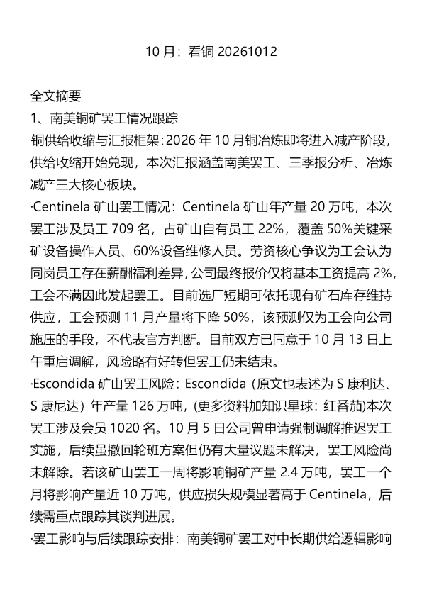 10月看铜20261012