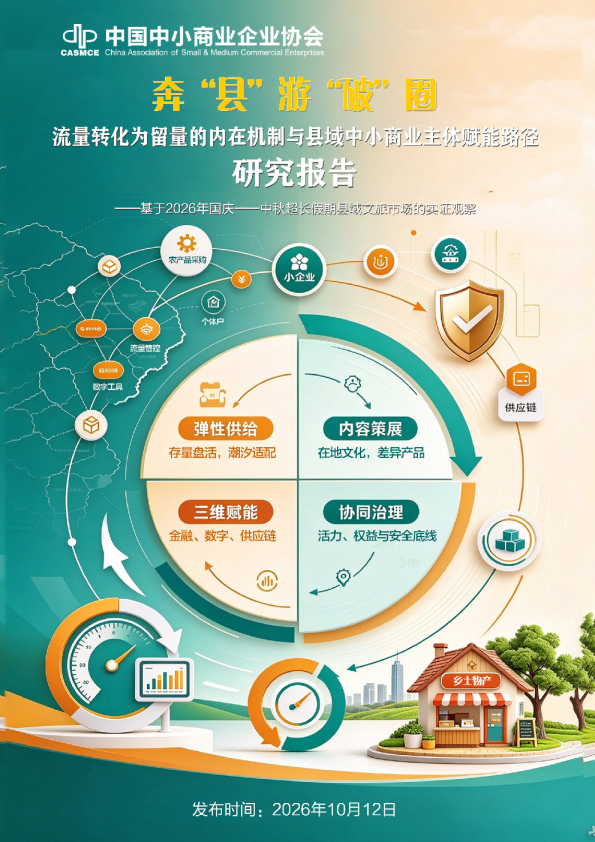 流量转化为留量的内在机制与县域中小商业主体赋能路径研究报告：奔县游破圈