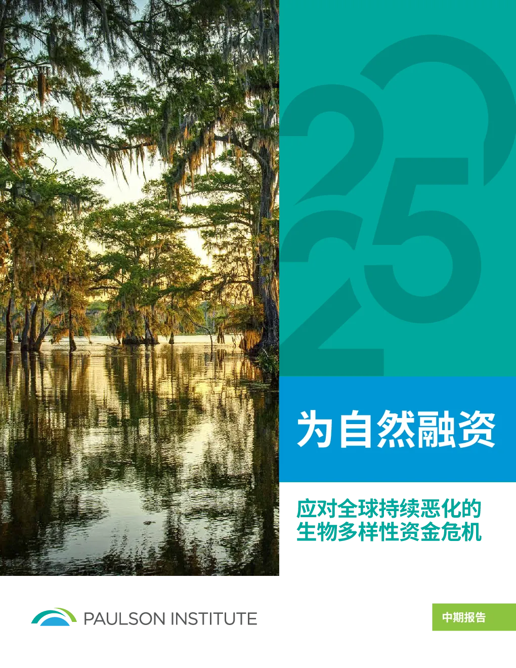 2025为自然融资中期报告-应对全球持续恶化的生物多样性资金危机