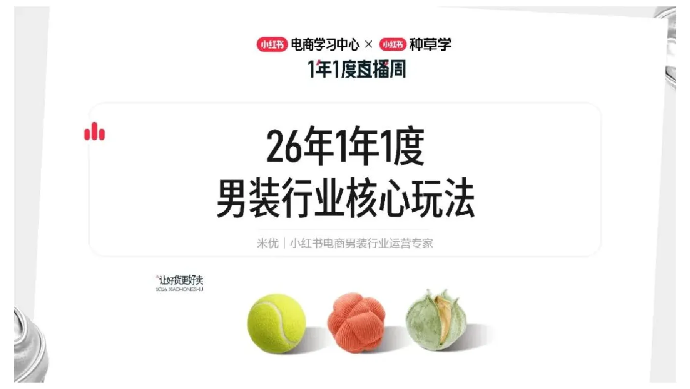 小红书双11男装行业核心玩法【电商】【大促营销】