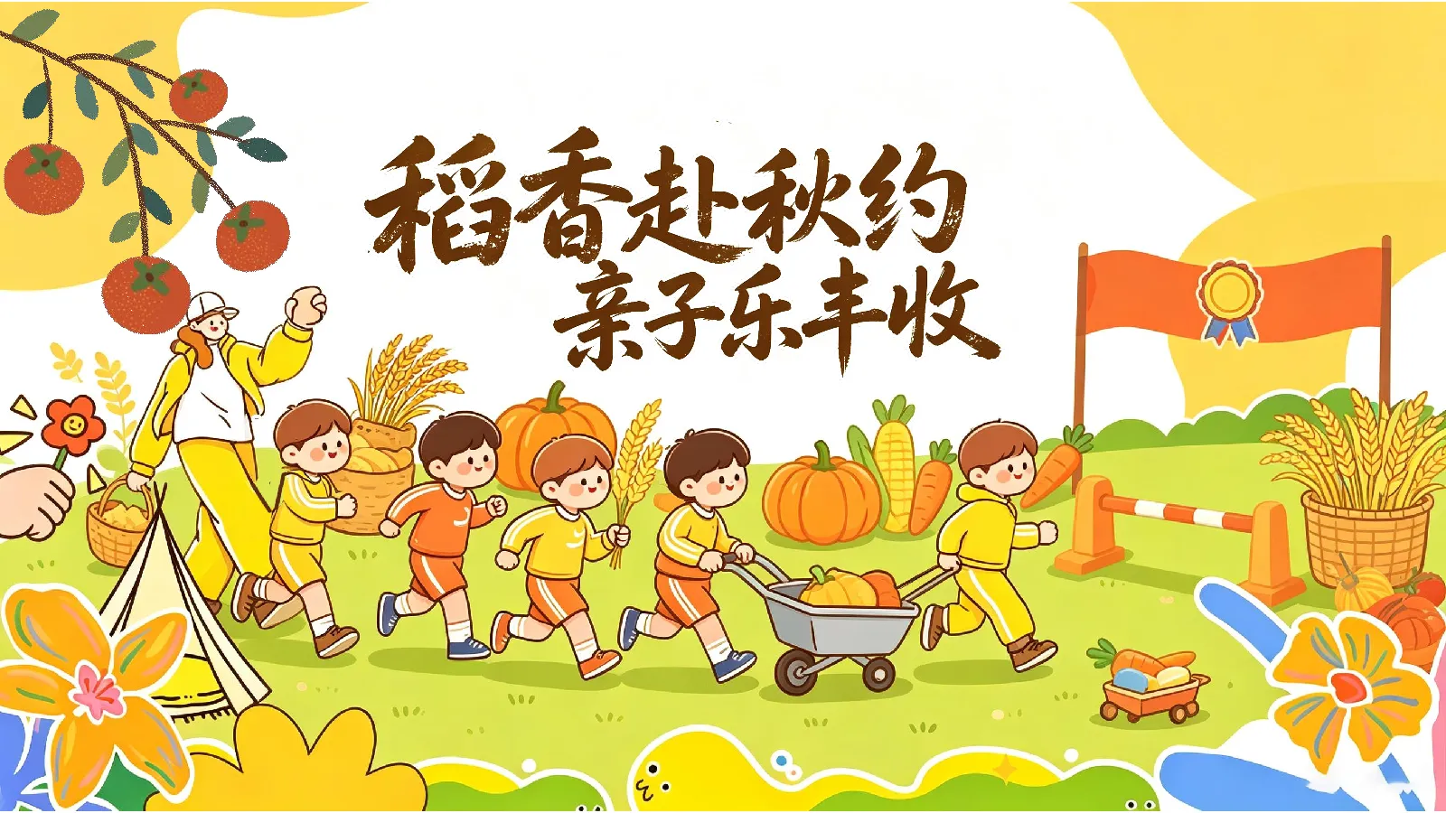 2026“稻香赴秋约 亲子乐丰收”亲子丰收运动会活动方案【亲子户外】