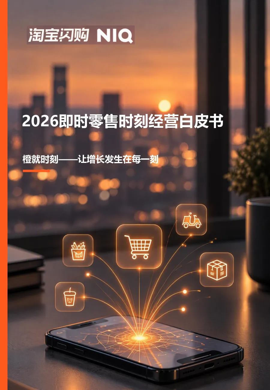 2026即时零售时刻经营白皮书