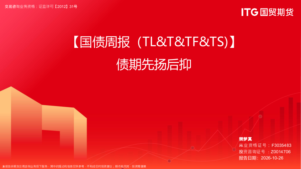 【国债周报（TL&T&TF&TS）】债期先扬后抑